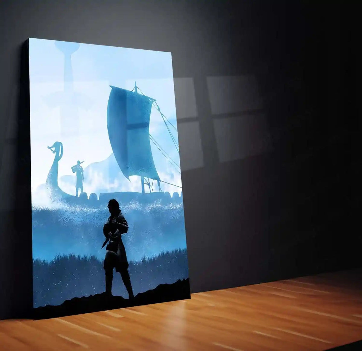 Anime Metal Poster | Vinland Saga – Thorfinn Manga Metal Poster | Viking Anime Wall Frame 02 - TURTLEWINGS