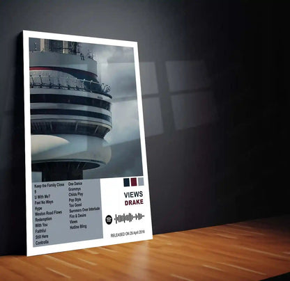 Drake Complete Collection | Set of 11 | Set of 8 | Set of 4 | Album Posters Metal Frames Global Hits. Moody Aesthetics. Hip-Hop Royalty on Your Walls. - TURTLEWINGS