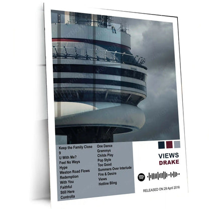 Drake Complete Collection | Set of 11 | Set of 8 | Set of 4 | Album Posters Metal Frames Global Hits. Moody Aesthetics. Hip-Hop Royalty on Your Walls. - TURTLEWINGS
