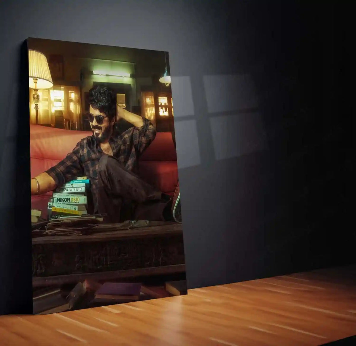 Vijay Thalapathy – Tamil Cinema Superstar Metal Poster | Tollywood Wall Frame 04 - TURTLEWINGS