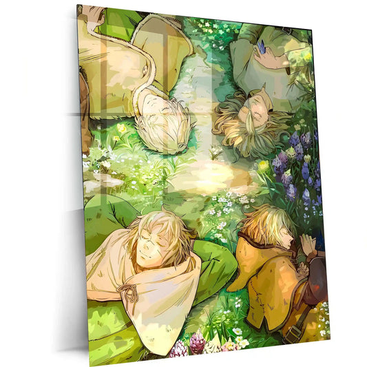 Anime Metal Poster | Vinland Saga – Thorfinn Manga Metal Poster | Viking Anime Wall Frame 03 - TURTLEWINGS