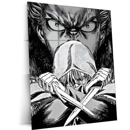 Anime Metal Poster | Vinland Saga – Thorfinn Manga Metal Poster | Viking Anime Wall Frame 05 - TURTLEWINGS