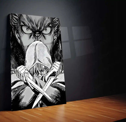 Anime Metal Poster | Vinland Saga – Thorfinn Manga Metal Poster | Viking Anime Wall Frame 05 - TURTLEWINGS