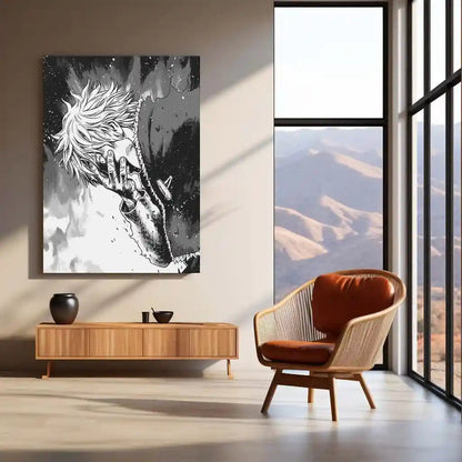 Anime Metal Poster | Vinland Saga – Thorfinn Manga Metal Poster | Viking Anime Wall Frame 06 - TURTLEWINGS