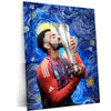 Cricket Metal Poster | Virat Kohli Metal Poster – Iconic Cricket Legend Wall Art 7