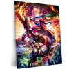 Game Metal poster | Vision of Mana – Dual Blades of Destiny Metal Frame