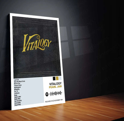 Pearl Jam Complete Collection | Set of 11 | Set of 8 | Set of 4 | Album Posters Metal Frames Grunge Legacy. Raw Emotion. Seattle Sound Forever. - TURTLEWINGS