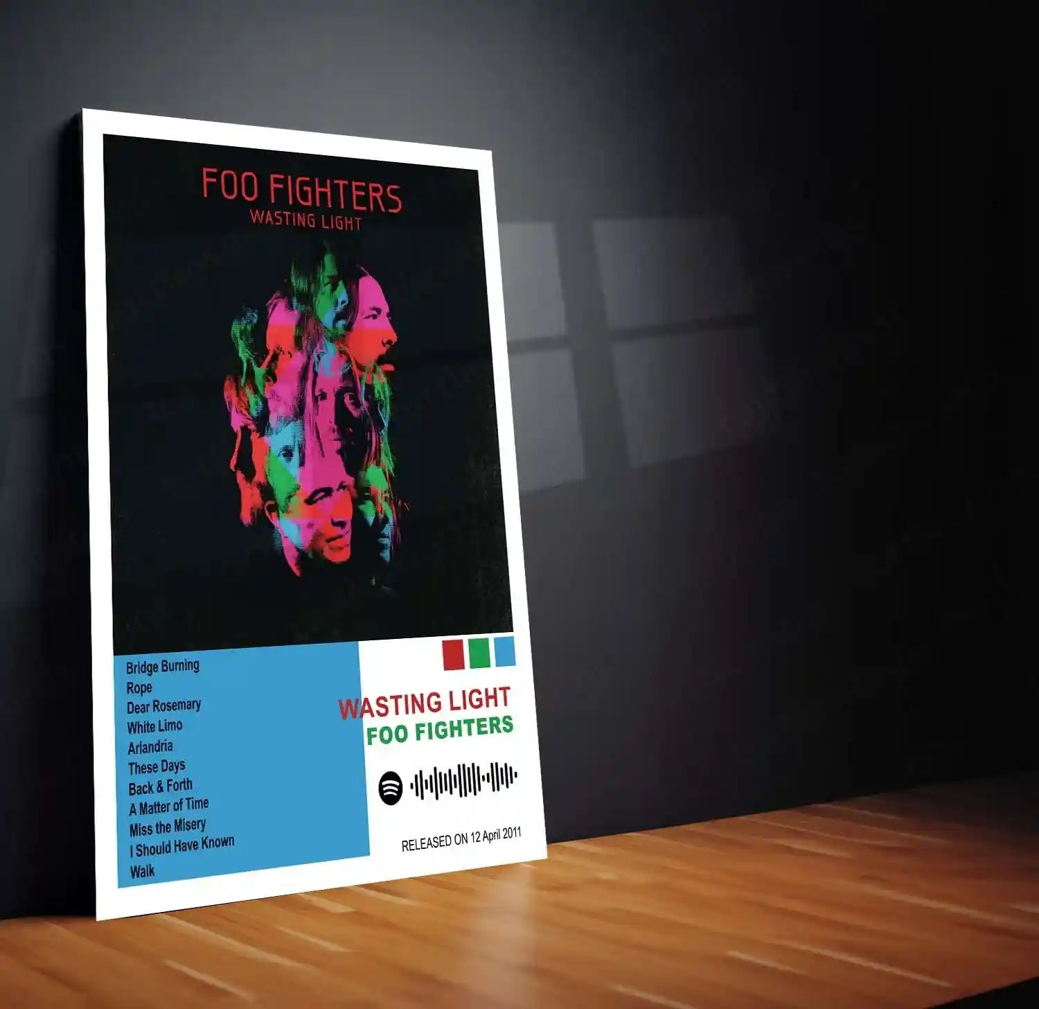 Foo Fighters – Complete Album Collection | Set of 11 | Set of 8 | Set of 4 | Premium Metal Poster - TURTLEWINGS