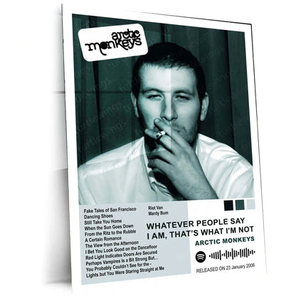 Arctic Monkeys Complete Collection | Set of 11 | Set of 8 | Set of 4 | Album Posters Metal Frames Indie Rock Evolution. Iconic Albums. Timeless Wall Aesthetic. - TURTLEWINGS