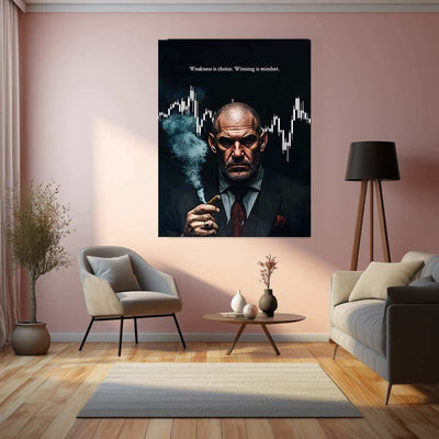 Winning Motivational Quote Metal Poster - TURTLEWINGS