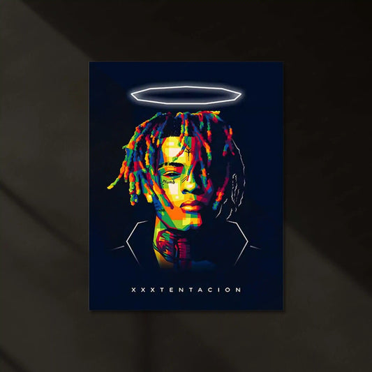 XXXTentacion – Eternal Legacy | Neon LED Metal Poster | Tribute to the Fallen Icon - TURTLEWINGS