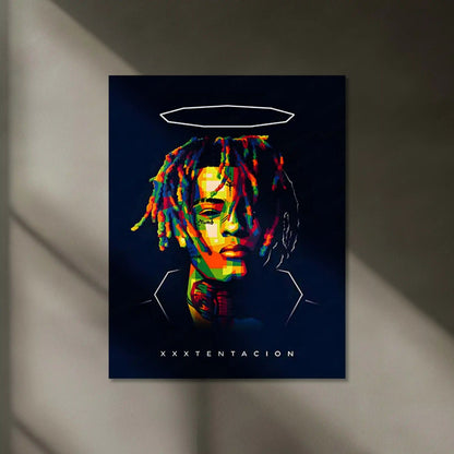 XXXTentacion – Eternal Legacy | Neon LED Metal Poster | Tribute to the Fallen Icon - TURTLEWINGS
