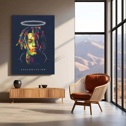 XXXTentacion – Eternal Legacy | Neon LED Metal Poster | Tribute to the Fallen Icon - TURTLEWINGS