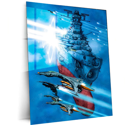 Yamato Space Ship – Galactic Battleship Metal Frame