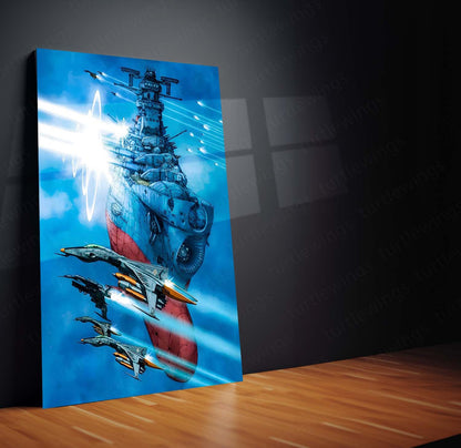 Yamato Space Ship – Galactic Battleship Metal Frame