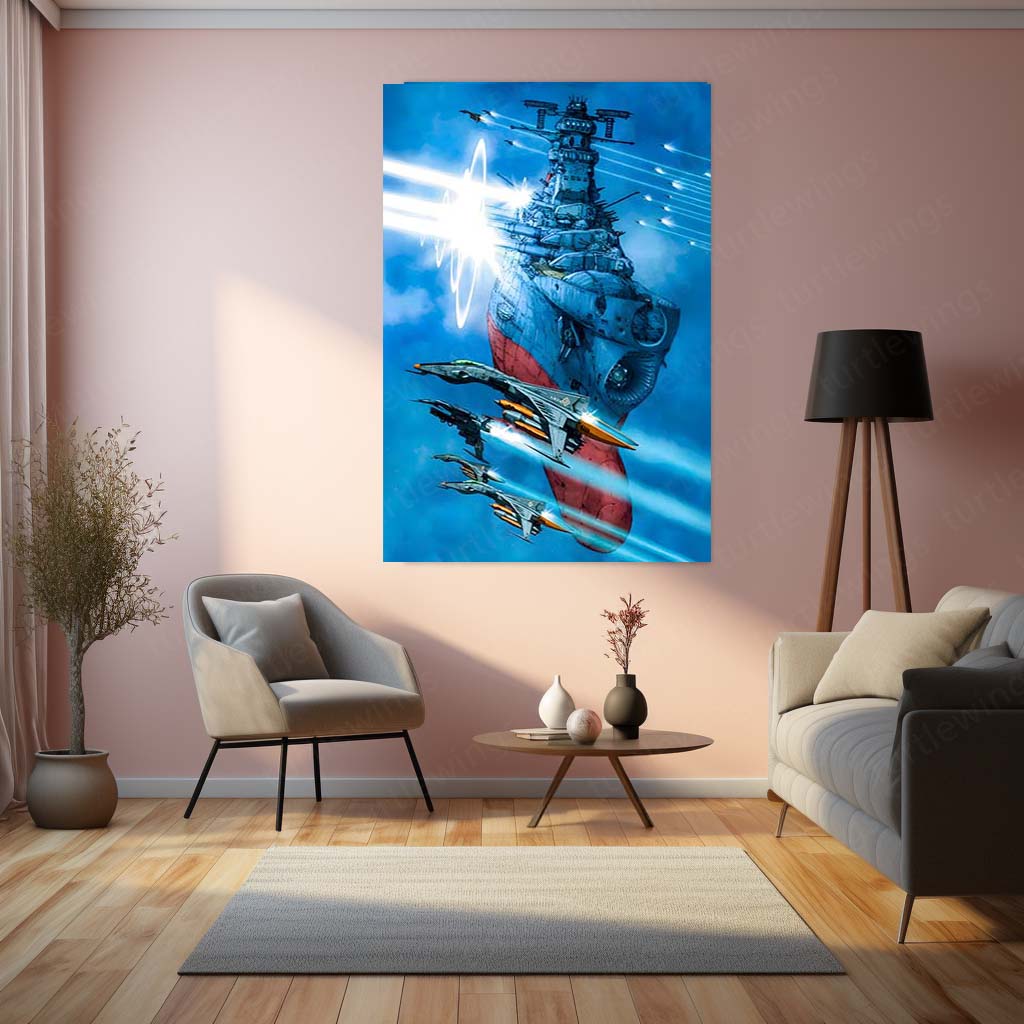 Yamato Space Ship – Galactic Battleship Metal Frame