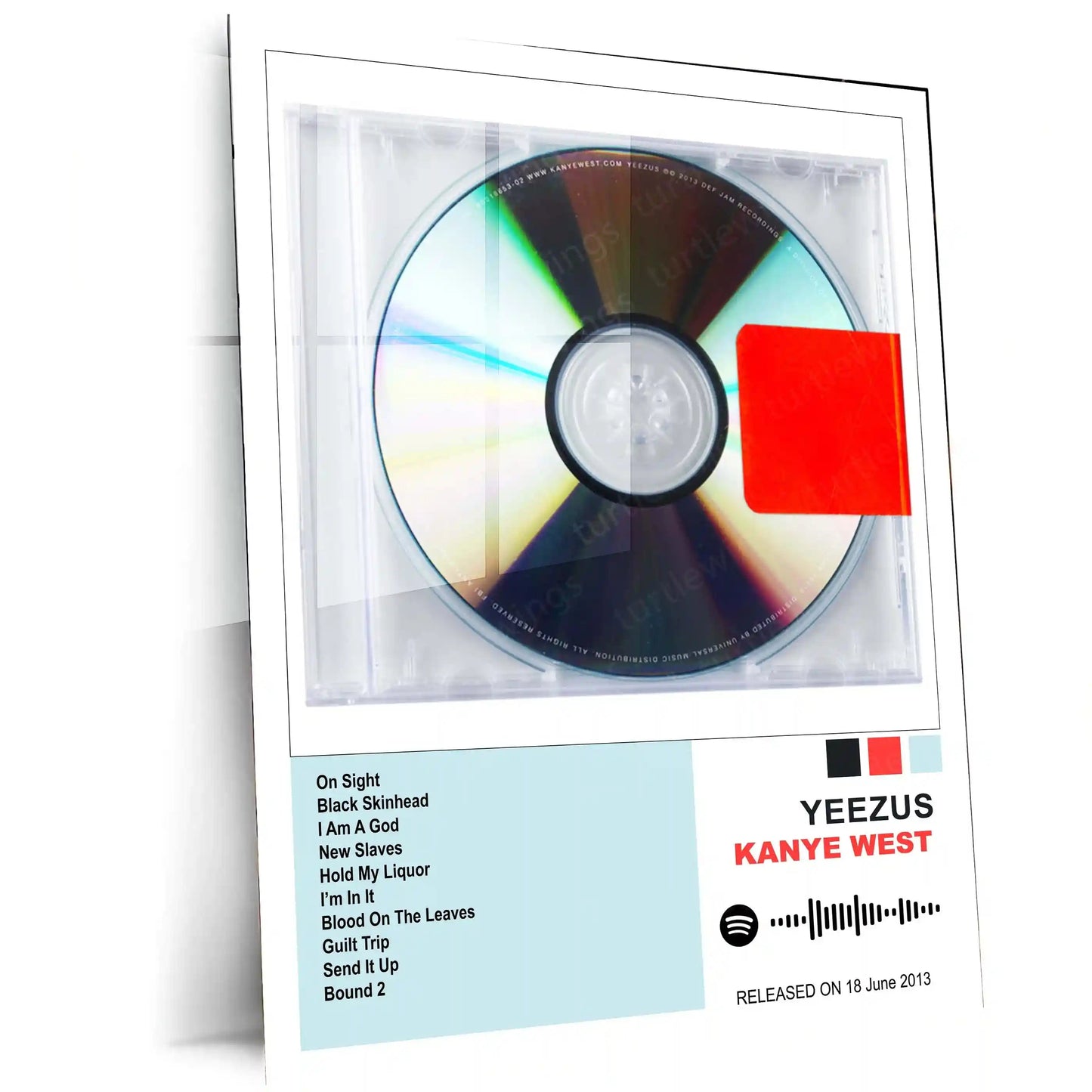 Kanye West Complete Collection | Set of 11 | Set of 8 | Set of 4 | Album Posters Metal Frames Visionary Sound. Cultural Impact. Iconic Album Art Legacy. - TURTLEWINGS
