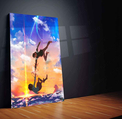 Your Name Metal Poster – A Timeless Anime Love Story 4 - TURTLEWINGS