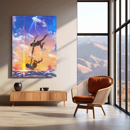 Your Name Metal Poster – A Timeless Anime Love Story 4 - TURTLEWINGS