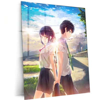 Your Name Metal Poster – A Timeless Anime Love Story 5 - TURTLEWINGS