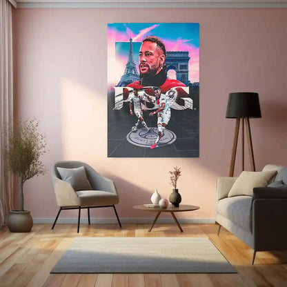 Zlatan Ibrahimović – Sweden National Team Tribute Art | Swedish Legend Metal Poster Frame - TURTLEWINGS