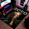 Roronoa Zoro "One Piece" Anime Area Flat Rug | Samurai Swordsman Floor Mat | Iconic Pirate Hunter Decor for Gaming Room, Bedroom & Anime Fan Collection