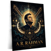 A. R. Rahman – Musical Mandala | Premium Metal Poster | Legendary Composer Wall Art by TurtleWings