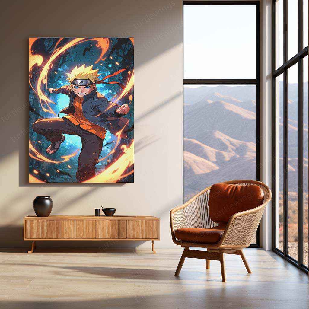 Naruto Metal Poster - TURTLEWINGS