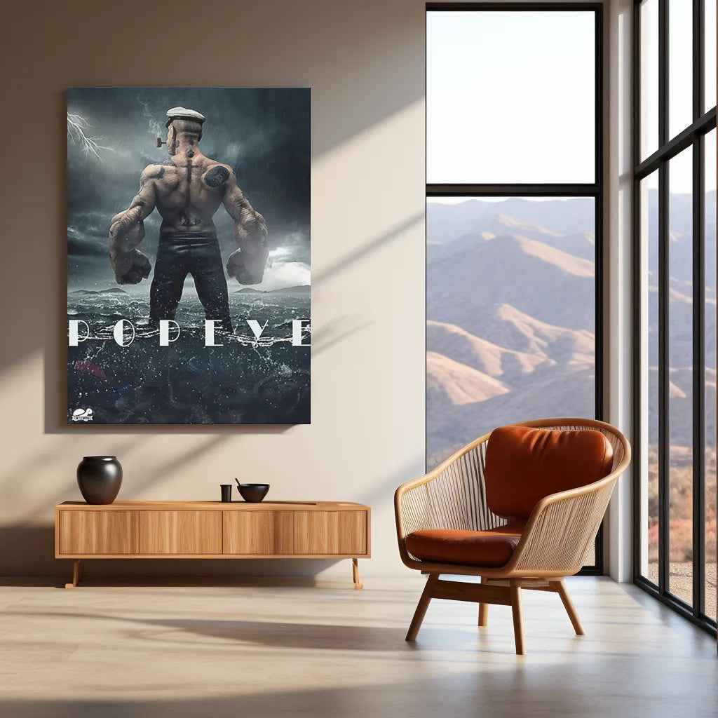 Popeye the Sailor Man metal poster - TURTLEWINGS
