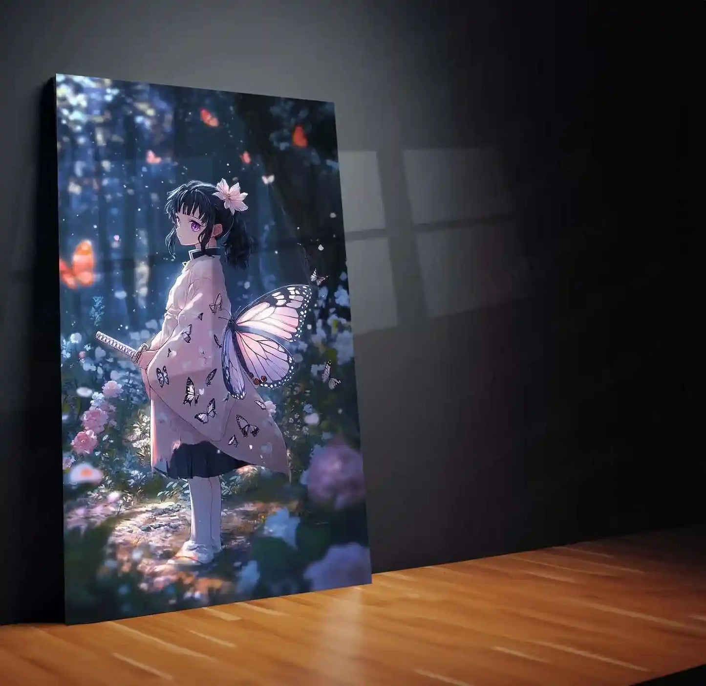 Anime Metal Poster | Demon Slayer: Kimetsu no Yaiba Metal Poster | Official Anime Wall Art | Slayer Squad Decor 01 - TURTLEWINGS