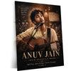 Anuv Jain – Indie Acoustic Mood | Premium Metal Poster | Soulful Singer Wall Art by TurtleWings