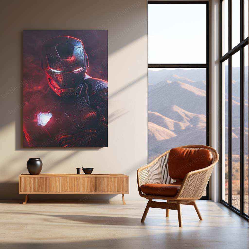 Iron Man Metal Poster – The Armored Avenger - TURTLEWINGS