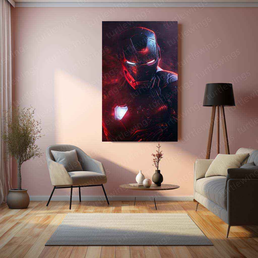 Iron Man Metal Poster - TURTLEWINGS