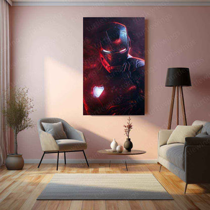 Iron Man Metal Poster - TURTLEWINGS