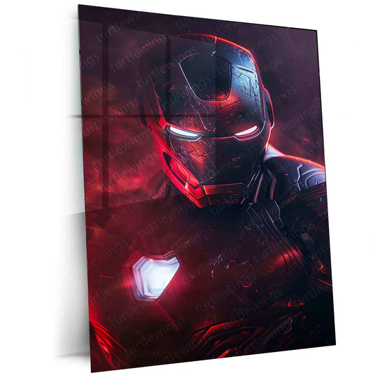 Iron Man Metal Poster - TURTLEWINGS