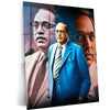 Dr. Babasaheb Ambedkar Metal Poster | Inspirational Wall Art | Social Reformer Tribute Frame