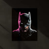 Batman Neon LED Frame | Dark Knight Superhero Wall Art | Gotham Aesthetic Decor