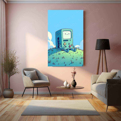 Abstract Art Metal Poster – Modern Geometric & Aesthetic Wall Decor 3 - TURTLEWINGS