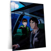 Anime Metal Poster | Ben 10 Metal Poster | Alien Hero Wall Art for Kids & Fans