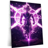Black Goku Metal Poster – dbz Super Saiyan Art | Powerful Anime Decor