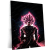 Black Goku Metal Poster – dbz Super Saiyan Art | Powerful Anime Decor 6