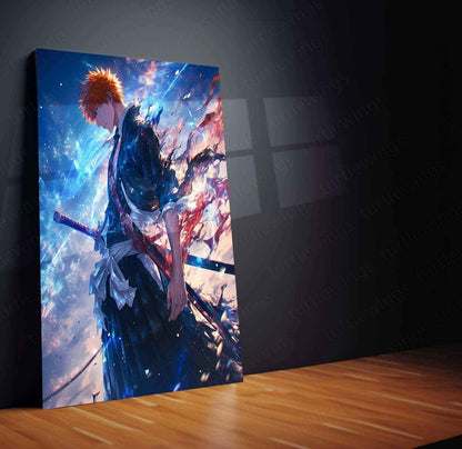 Bleach Anime Metal Poster | Iconic Characters & Epic Battle Scenes | Premium Wall Art - TURTLEWINGS