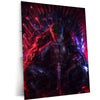 Anime Metal Poster | Berserk Metal Poster | Guts Dark Fantasy Anime Wall Art | Epic Manga Decor