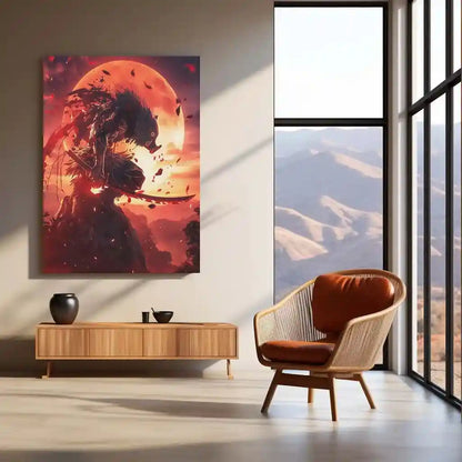 Anime Metal Poster | Inosuke Hashibira Metal Poster | Demon Slayer Wall Art | Beast Breathing Warrior Decor - TURTLEWINGS