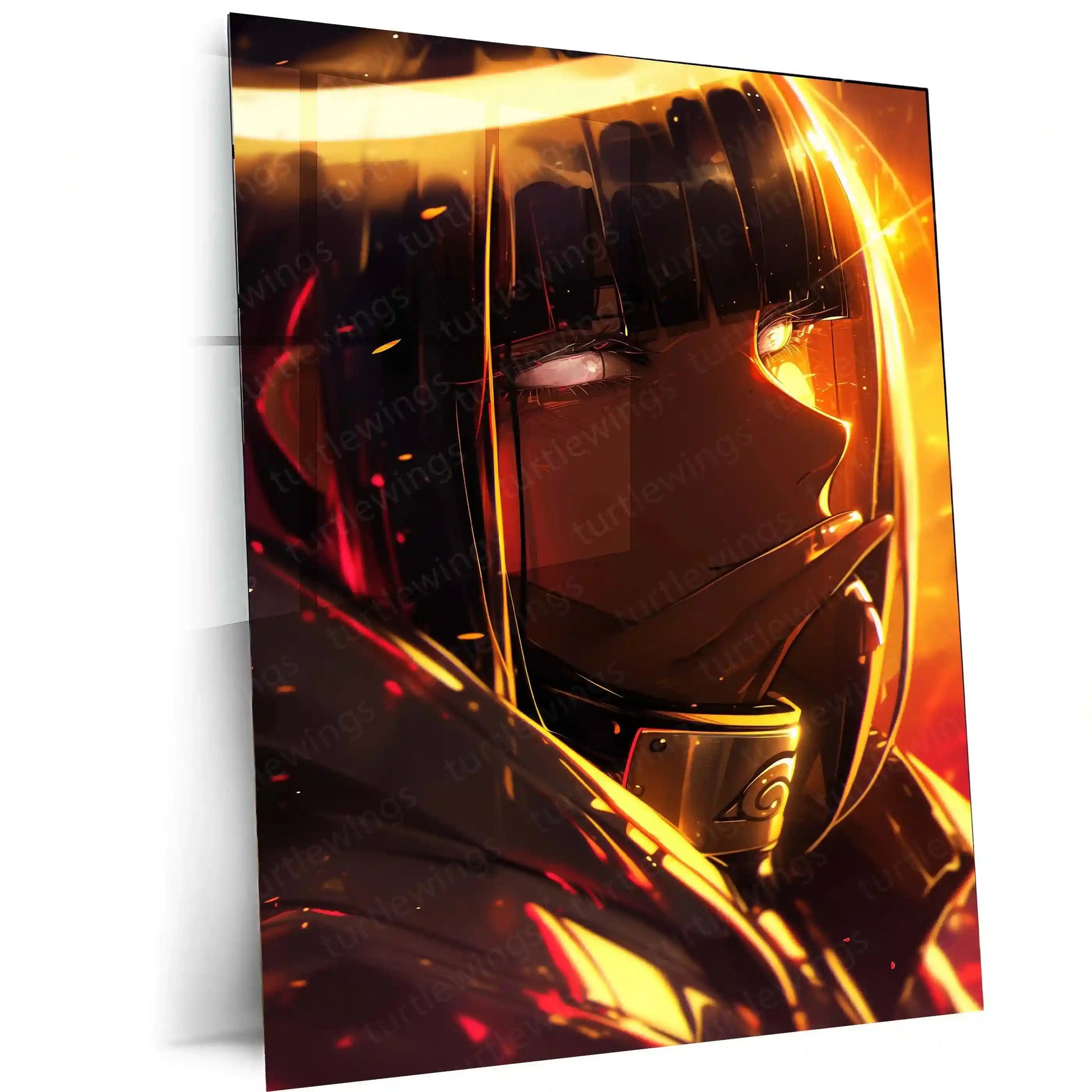 Anime Metal Poster | Naruto Uzumaki Metal Poster | Believe It! Ninja Legend Wall Art | Anime Room Decor 03 - TURTLEWINGS