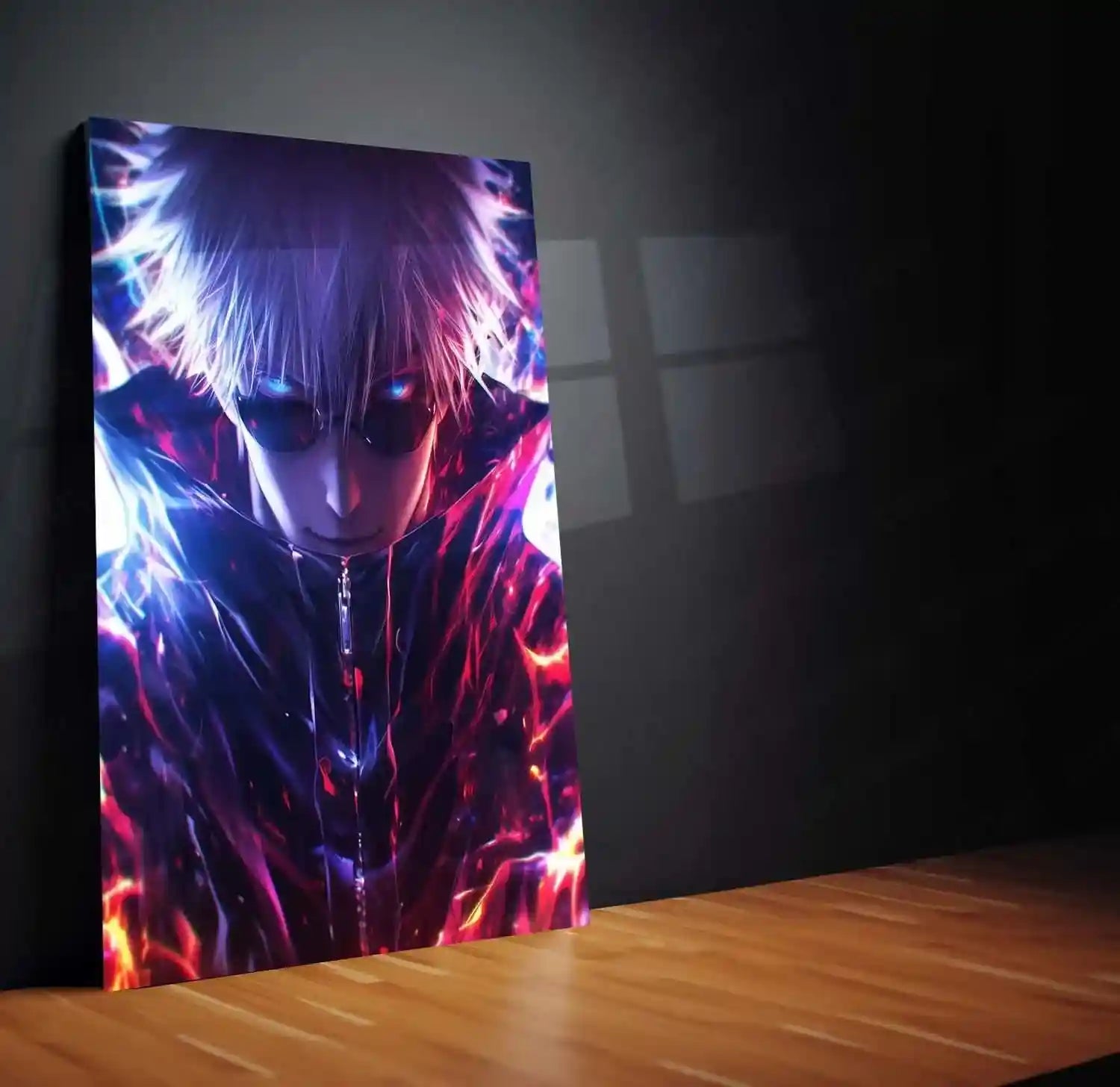 Anime Metal Poster | Goku Metal Poster – Iconic Dragon Ball Z Art | Powerful Super Saiyan Wall Decor - TURTLEWINGS