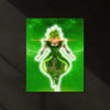 Broly Neon LED Frame | Legendary Super Saiyan Wall Art | Dragon Ball Power Decor