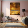 Gautam Buddha Metal Poster – Spiritual Wall Art