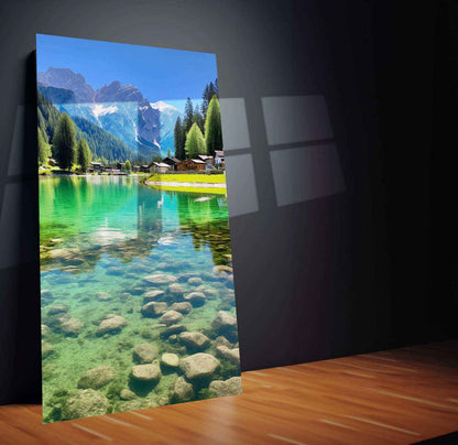 Abstract Art Natural Metal Print - TURTLEWINGS