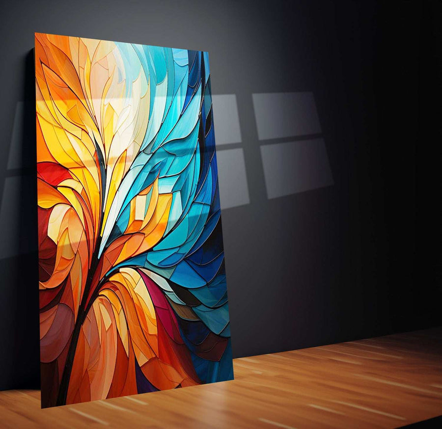 Abstract art metal poster 1